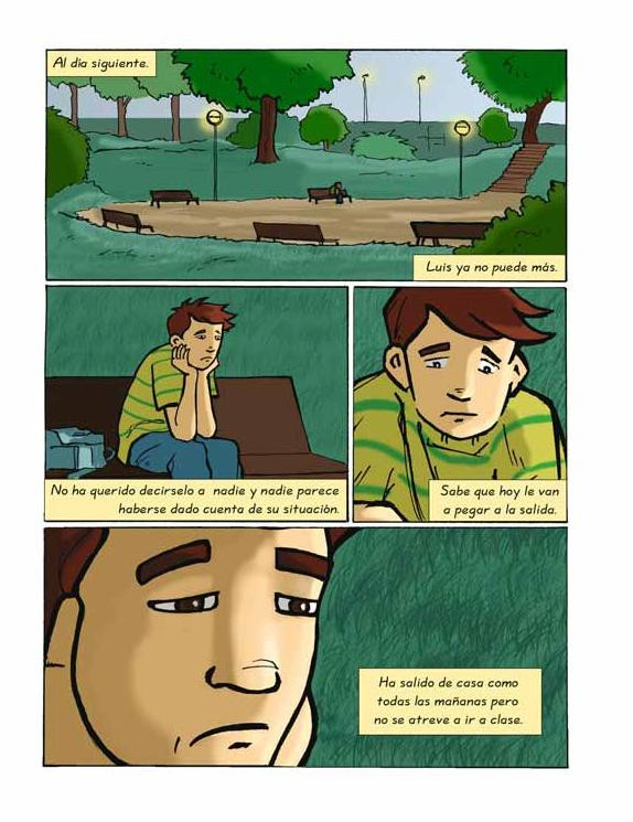 Actividad: Comics :: Maltrato entre iguales